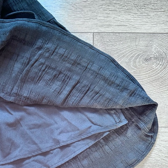 American Eagle Smocked Halter Plaid Mini Dress - Picture 9 of 14